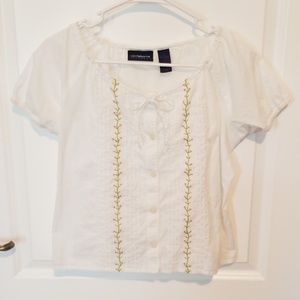 Liz Claiborne white blouse